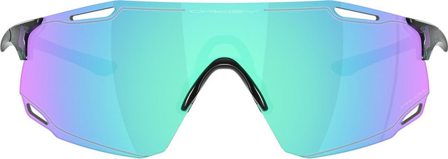 Oakley Cybr Dyno Sportbrille - crystal black/prizm sapphire