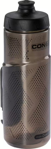 CONTEC Bidon Rivers Twist 600ml avec système magnétique Fidlock - noir-transparent | 600 