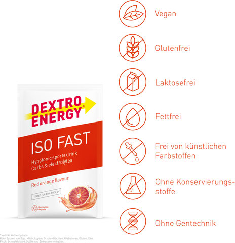 Dextro Energy IsoFast Bag - 1 Piece - red-orange | red orange