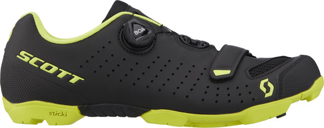 Scott MTB Comp BOA Schuhe - matt black-sulphur yellow/42/42