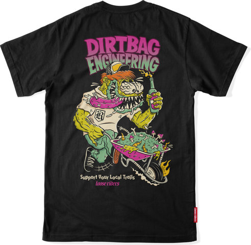 Loose Riders MTB Dirtbag Engineering S/S Jersey - black | S