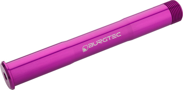 Burgtec Thru axle for RockShox BoXXer C1/C2/D1 fork - purple rain