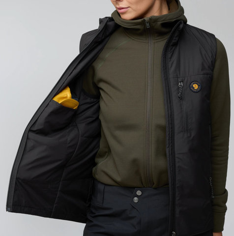 Fjällräven Gilet d'extérieur isolant pour femmes Bergtagen 60 - black | L