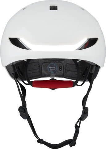 LUMOS Casque Street LED - jet white/56 - 61 cm