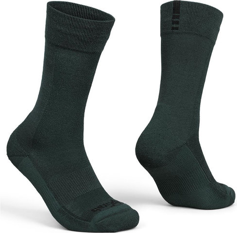 GripGrab Calcetines de invierno Winter Merino High Cut - green/41 - 44