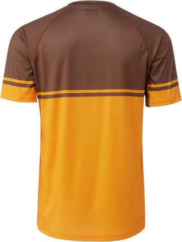 Yeti Cycles Longhorn S/S Trikot - sepia pinstripe/M