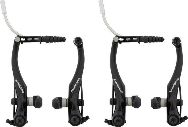 Shimano BR-T4000 v+h Set Felgenbremse V-Brake - schwarz/Set
