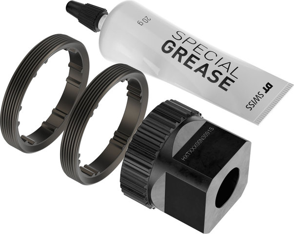 DT Swiss Cliquet DEG DF Race 90 dents avec kit de conversion d'outils - silver | Ratchet DEG DF