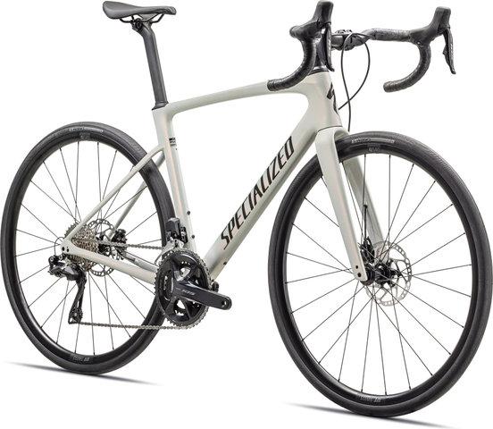 Specialized Vélo de route Roubaix SL8 Comp Carbon 28" - red ghost pearl over dune white-metallic obsidian/54 cm