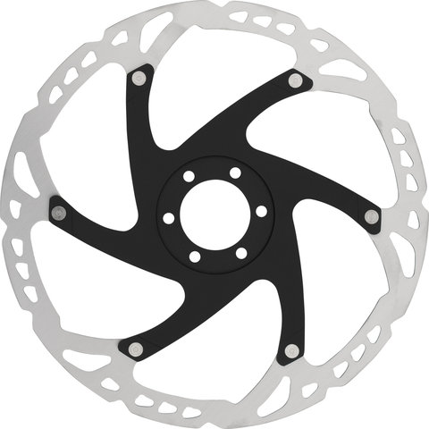 Shimano Bremsscheibe SM-RT76 6-Loch für XT - silber-schwarz/203 mm