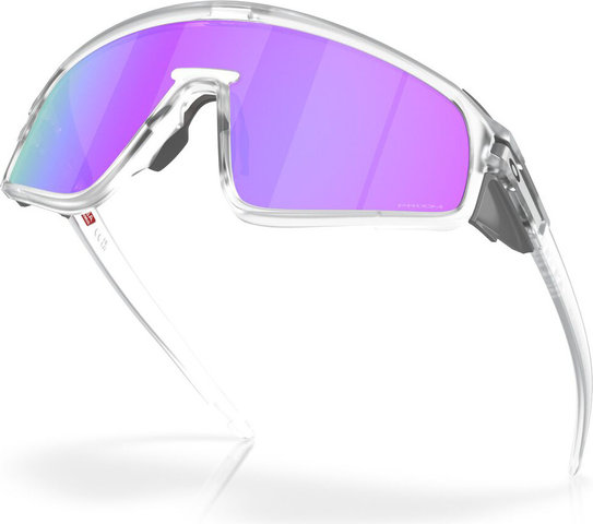 Oakley Latch Panel Sportbrille - matte clear/prizm violet