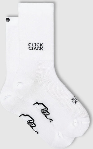 FINGERSCROSSED Chaussettes Click Clack des Rituels Classiques - blanc | 35 - 38