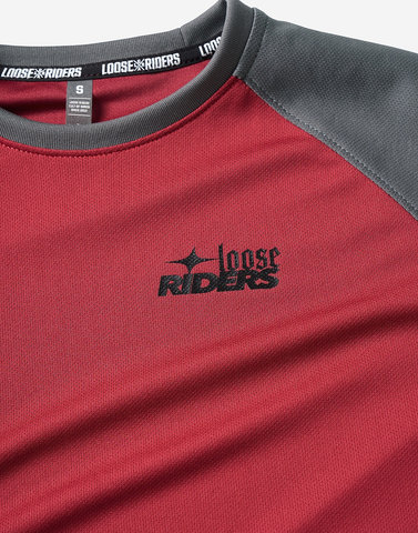 Loose Riders Chemise Essentials M/L - burgundy-grey/M