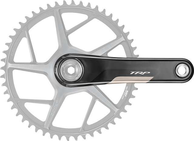 TRP Vistar Road CK-C8000 Crank - black-silver | 165,0 mm | without chainring