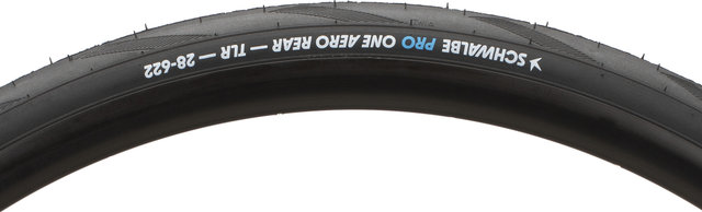 Schwalbe Pneu Souple Pro One Aero Rear TLR 28" - noir | 28 | 28-622 | 28-622