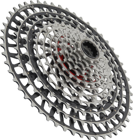 SRAM Cassette XS-1299 T-Type 12 vit. pour XX SL Eagle Transmission - black-silver/10-52
