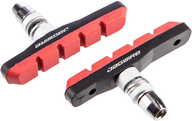 Jagwire Patins de Frein Mountain Sport pour V-Brake - red/universal