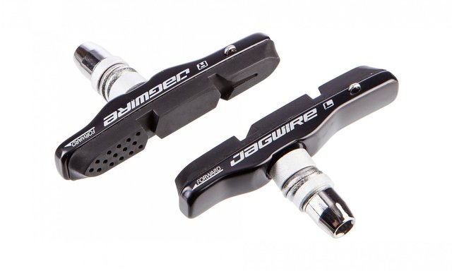 Jagwire Cartridge Mountain Pro Brake Shoes for V-Brakes - black/universal