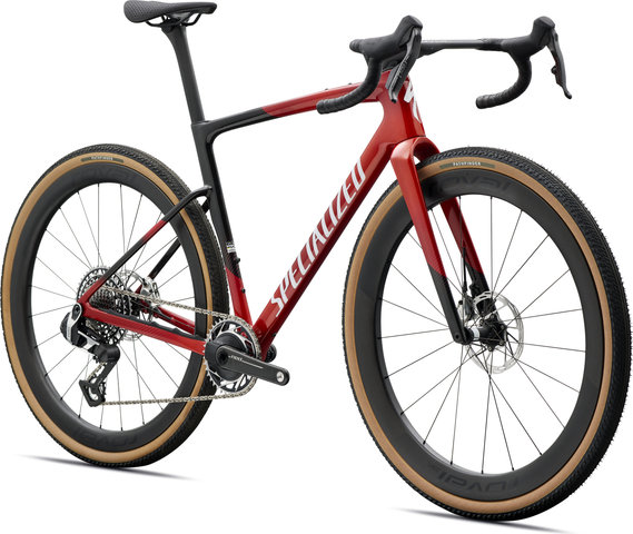 Specialized Vélo de gravel Crux 5 S-Level AXS Carbon 28" - redwood metallic-white | 28" | L | 170,0 mm | 51 mm