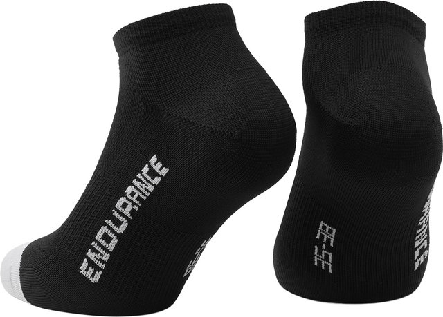 ASSOS Chaussettes Endurance Low S11 - black series | 43 - 46