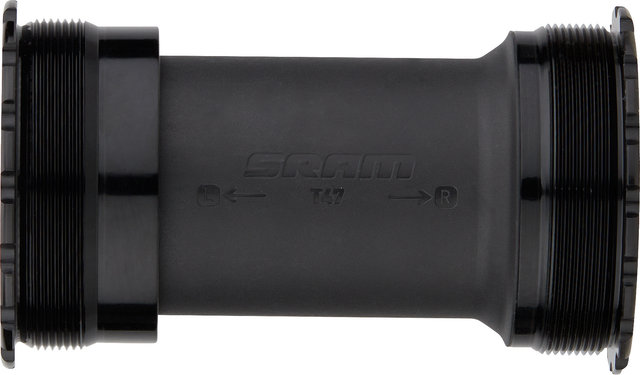 SRAM Boîtier de pédalier céramique DUB T47 Road 85,5 mm - black/T47