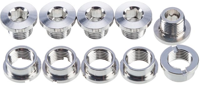 Tornillo de platos para Singlespeed - plata/6 mm