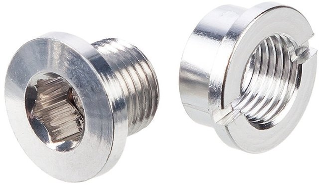 Problem Solvers Chainring Bolts for Singlespeed - silver/6 mm