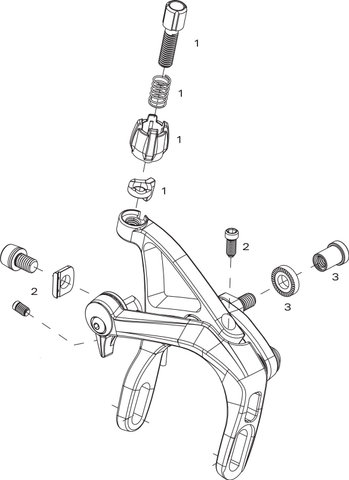 SRAM Piezas de repuesto para frenos Red (2008-2011) - 1