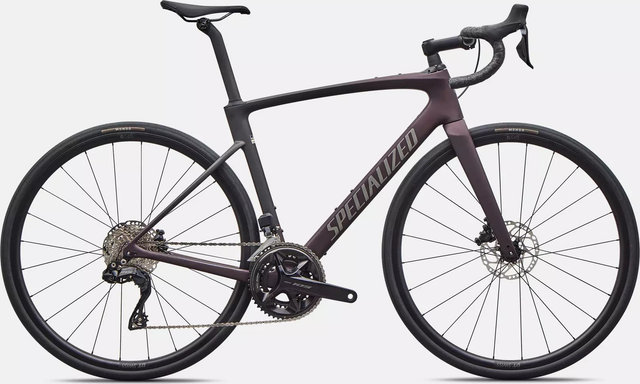 Specialized Vélo de Route Roubaix Comp Di2 carbone 28" - satin solidity metallic-obsidian metallic fade-smoke/28"/47 mm/172,5 mm/M Specialized Vélo de Route Roubaix Comp Di2 carbone 28" - satin solidity metallic-obsidian metallic fade-smoke/28"/47 mm/172,5 mm/M