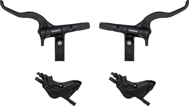 Shimano BR-MT420 + BL-M4100 v+h Set Scheibenbremse J-Kit - schwarz | Set | links/rechts (seitenspezifisch)