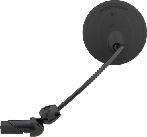 busch+müller Cycle Star Rückspiegel 80 mm - schwarz/lang