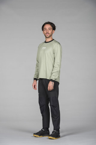 Northwave Sharp L/S Trikot - green-khaki | L