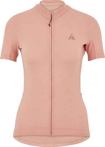 7mesh Maillot pour Dames Horizon S/S - sun rose/S