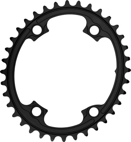 absoluteBLACK Plato Oval Road 110/4 para Shimano Dura-Ace 9000 / Ultegra 6800 - black/36 