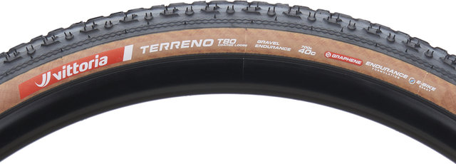 Vittoria Terreno T80 Coarse Loose G2.0 TLR 28" Folding Tire - black-brown/40 mm/28 /40-622