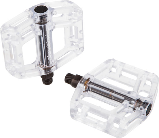 NC-17 Pedales de plataforma Sudpin Zero Pro - transparente