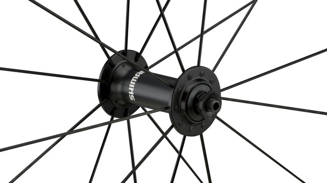 Shimano Juego de ruedas WH-RS100-CL - negro/Non Boost/Non Boost/130 mm/100 mm/28"/Shimano carretera/100 mm/Shimano carretera/100 mm/130 mm