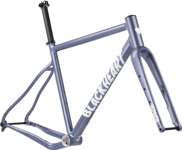 Blackheart kit de cadre Gravel AL - ultra violet | 55 mm | M | 28" | 1 1/8" - 1,5" tapered