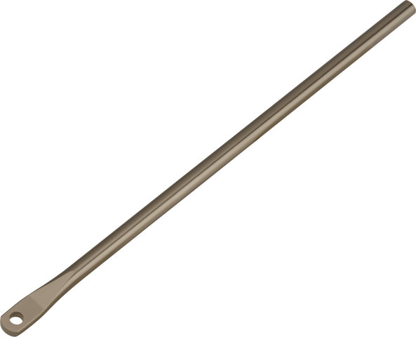 tubus Rail de Fixation pour Porte-Bagages - titane/240 mm