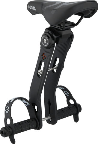 Shotgun Asiento delantero para niños 2.0 para MTB - black