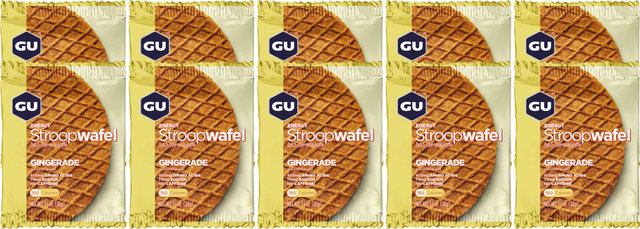 GU Energy Labs Gaufrettes énergétiques - 10 pièces - gingerade