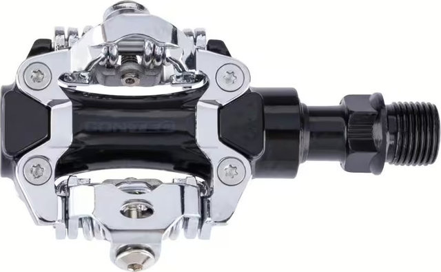 CONTEC P-XCX Klickpedale - schwarz-silber | 60 mm | 80 mm