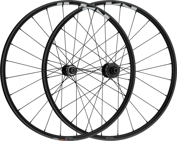 Shimano Set de Roues WH-MT500-CL-B / WH-MT501-CL-B Disc Center Lock 29" - noir/Shimano Micro Spline/Boost/148 mm/110 mm/Boost/29"/110 mm/Shimano Micro Spline/110 mm/148 mm