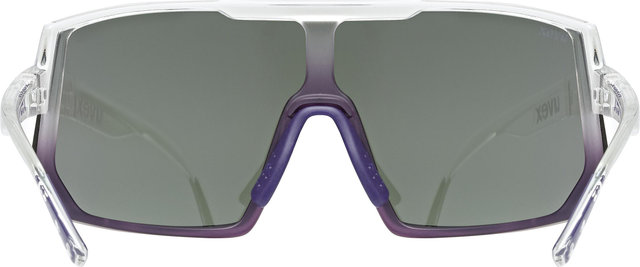 uvex lunettes de sport sportstyle 235 - clear-met purple/mirror lavender