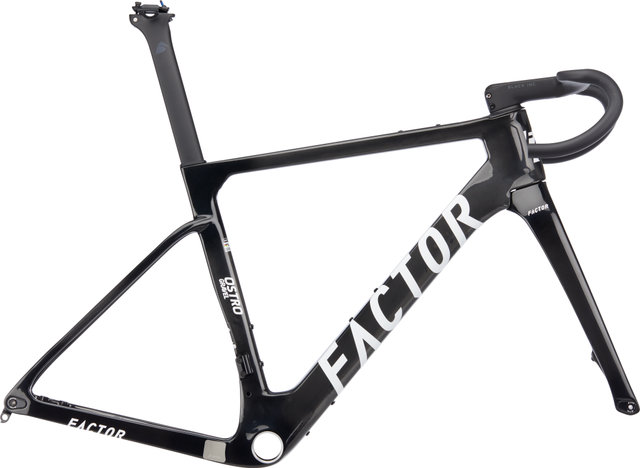 Factor OSTRO Gravel V.A.M. Disc T47a Shimano Kit de cuadro de carbono - gloss UD/54 cm, 100 mm x 38 cm, SB 0 mm