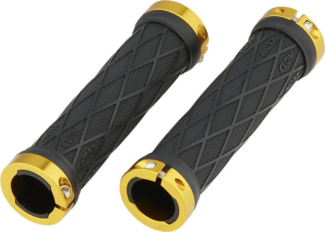NC-17 Take Control II S-Pro Lock On Lenkergriffe - schwarz-gold/universal
