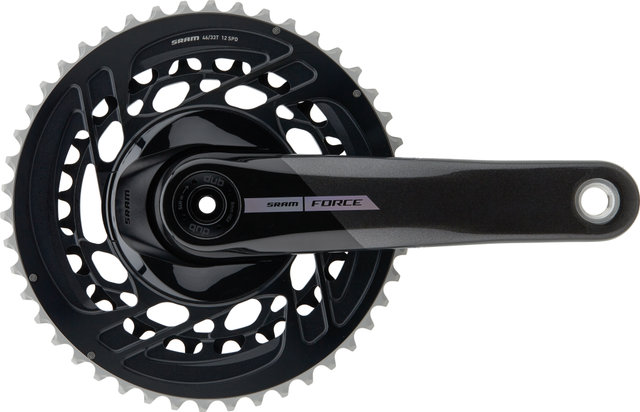 SRAM Set de Pédalier en Carbone Force D2 DUB DM 2x12 vitesses - iridescent/175,0 mm 33-46