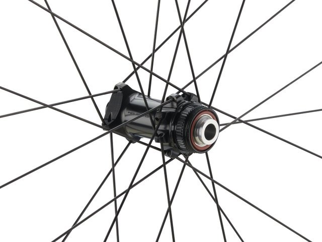 Fulcrum Juego de ruedas Wind 57 Disc Center Lock Carbon - negro/Non Boost/Non Boost/142 mm/100 mm/28"/Campagnolo N3W/100 mm/Campagnolo N3W/100 mm/142 mm