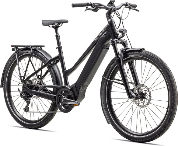Specialized Turbo Vado 4.0 Step-Through 27,5" E-Trekking-Bike - gloss castblack-satin silver reflective/M/44 mm/170,0 mm/27,5" (650B)