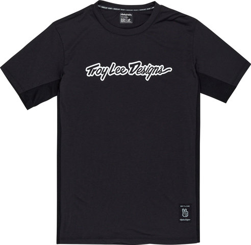 Troy Lee Designs Camiseta Youth Skyline Ride S/S - signature black/S